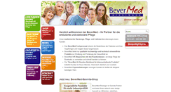 Desktop Screenshot of bevermed.de