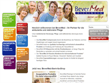 Tablet Screenshot of bevermed.de